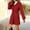 Red, variant on ZJXFGS Pea Coats For Women Lightweight Coats For Women Women'S Winter Wool Coat Womens Coats And Jackets Long Coats For Women Trendy Trench Coat Women Womens Jacket Beige L