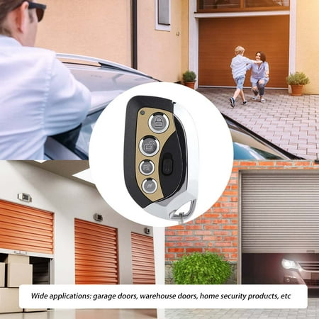 

Copy Remote Control 433MHz Cloning Remote Control Remote Control Clone For Garage Opener Electric Garage Door