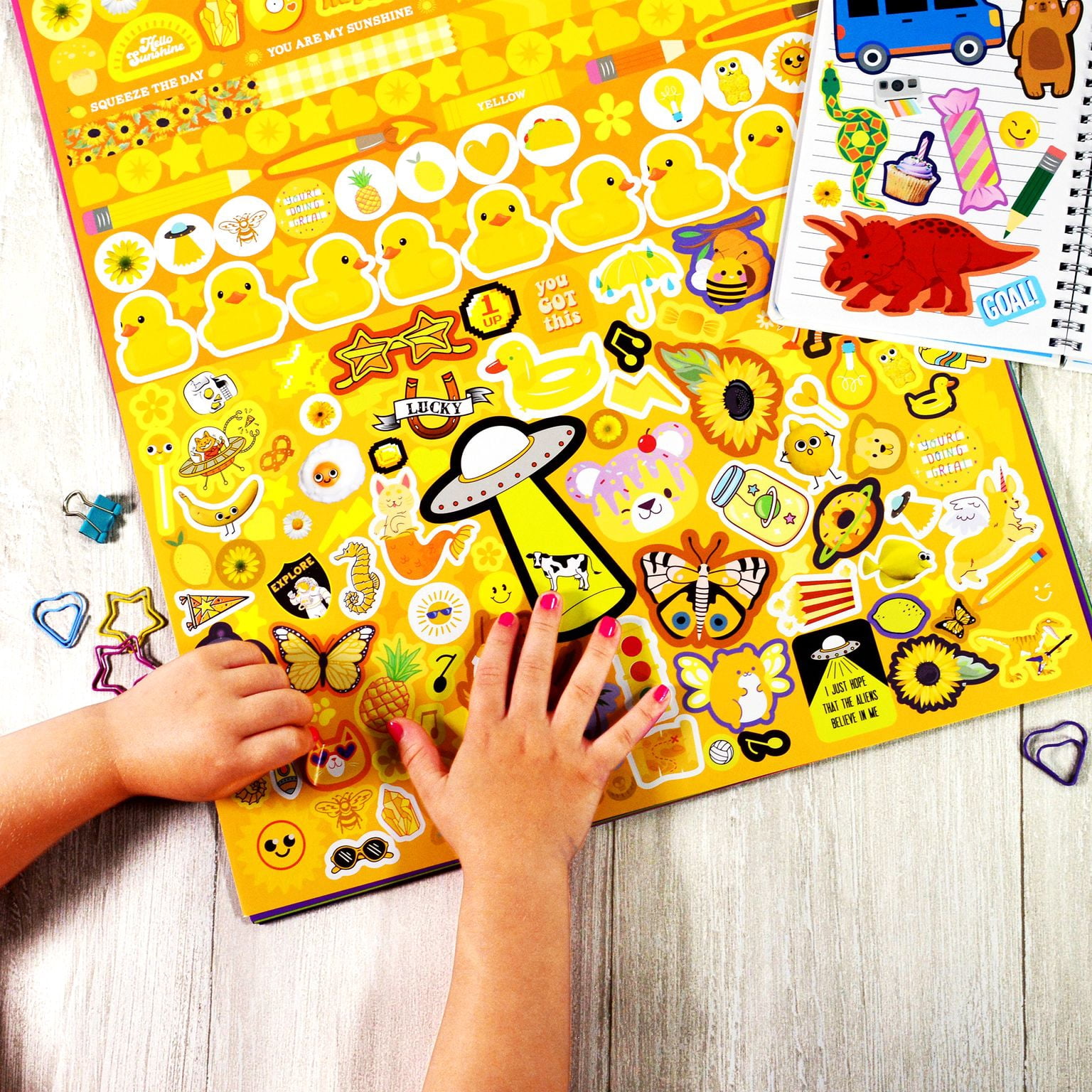 Pen+Gear Jumbo Sticker Book, Super Star Edition, 2100+ Stickers