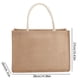 thumbnail image 5 of Bolsas Arpillera Bolsas Regalo Bolso Playa Yute en Blanco Con Asa (L), 5 of 9