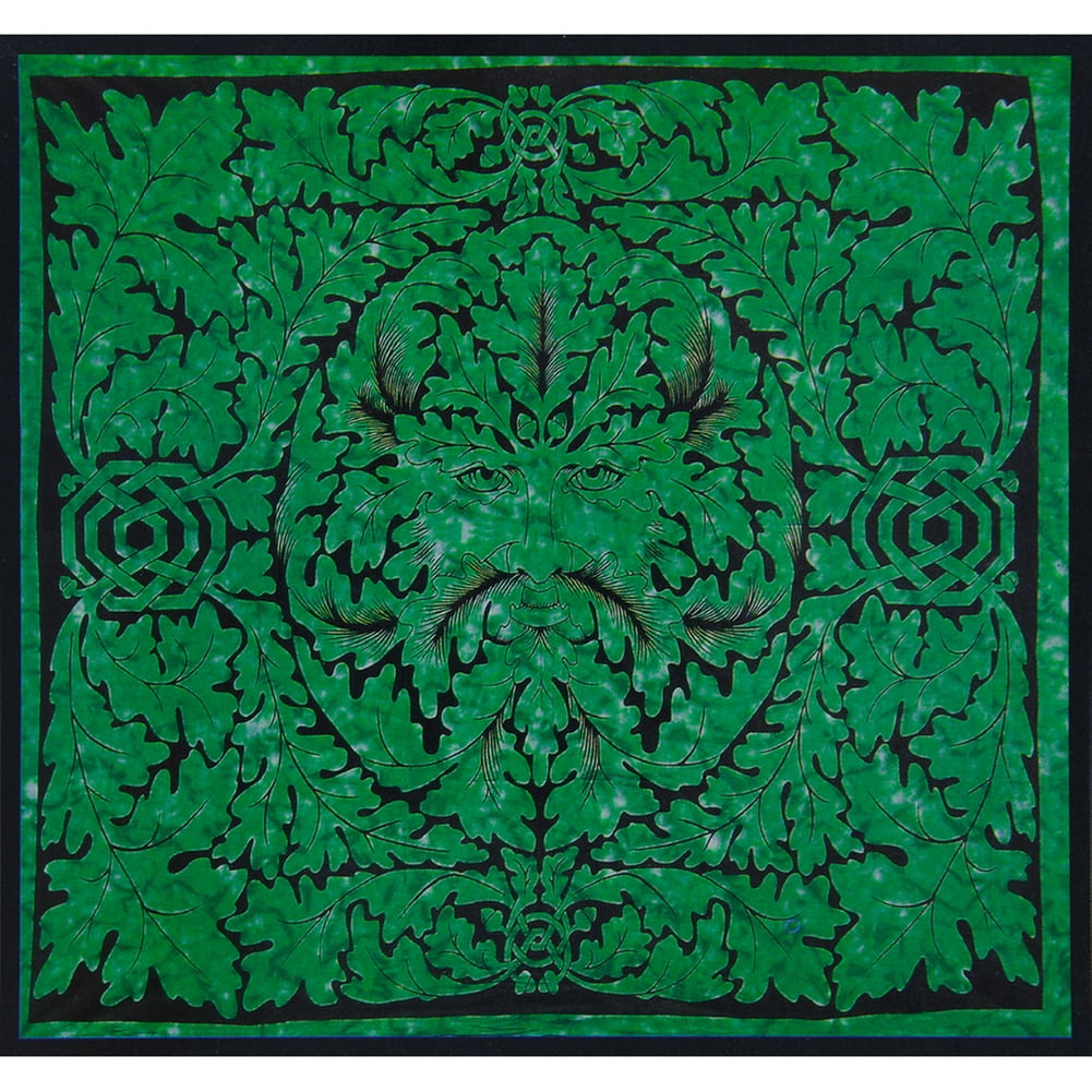 emerald green tapestry