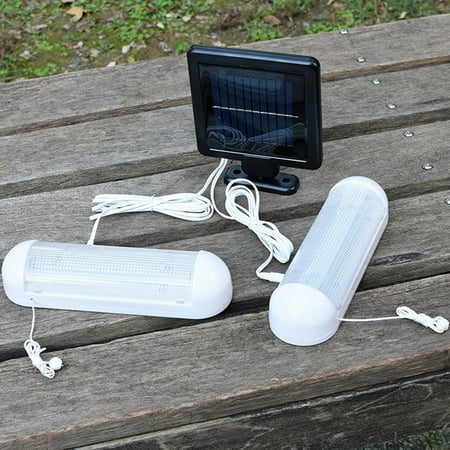 

Outdoor Waterproof Path Solar Light LED Double-lamp Wall-mounted Decoration