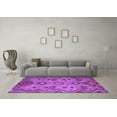 thumbnail image 3 of Ahgly Company Indoor Square Southwestern Purple Country Area Rugs, 3' Square, 3 of 4