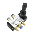 thumbnail image 4 of JISADER Pneumatic Manual Control Valve Good Sealing Easy to Use Lightweight Fittings PC12 02, 4 of 9