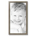 thumbnail image 2 of ArtToFrames 15" x 28" Regency Silver Picture Frame, 15x28 inch Silver Wood Poster Frame (WOM-5023),  Pack, 2 of 7
