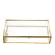 thumbnail image 1 of Clear Gray Sombe Box Jewelry Case de joyas con tapa superior con bisagras, 1 of 5