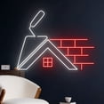 thumbnail image 5 of Handmadetneonsign Custom House Building Led Sign, Construction Neon Light, Architecture Neon Sign, 5 of 5