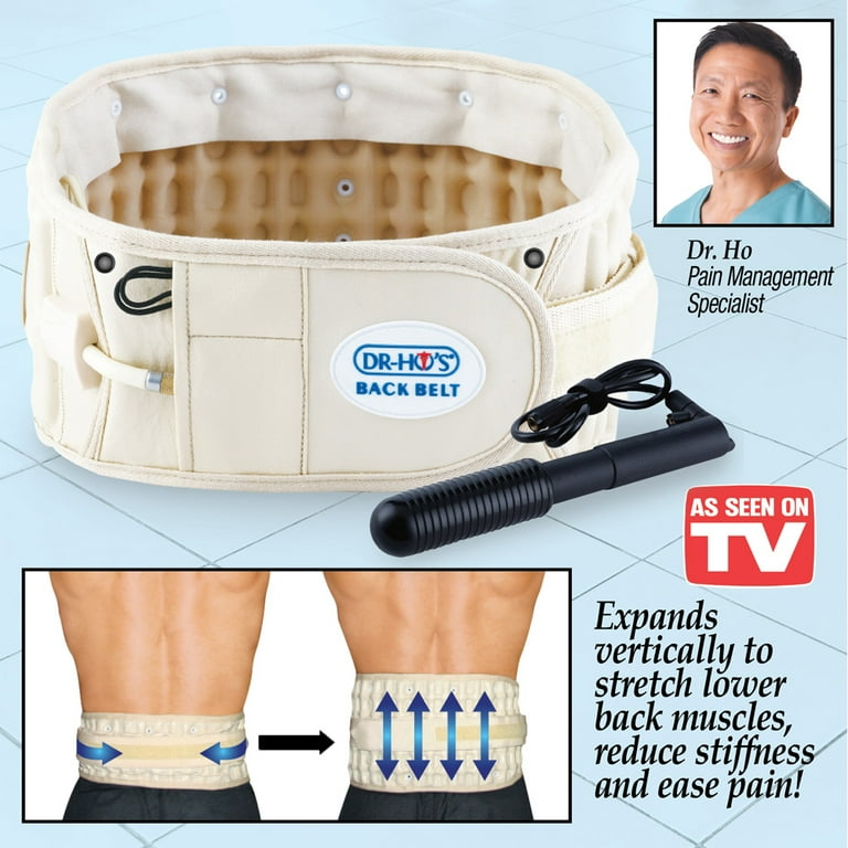 Ships Free] Dr. HO's 2 n 1 Back Relief Decompression Belt - Compression &  Heat