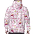 thumbnail image 5 of Hoodies for Men - Funny Cute Rabbit Radish Flower Long Sleeve Comfrt Men'S Fashion Hoodies & Sweatshirts, Sweatshirts for Men Hoodies Pullover Clothing Clothes with Pouch, 5 of 7