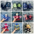 thumbnail image 2 of Figura de acción de los vengadores de 19cm para niños, juguete interactivo de Iron Man, Spiderman, modelo musical, regalo de Navidad Gong Bohan LED, 2 of 2