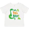 thumbnail image 3 of Inktastic I'm a Big Bro Dinosaur Boys Brother Announcement Boys Toddler T-Shirt, 3 of 5