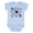 AE-Light Blue, variant on Lambs Cute Farm Animals Boys or Girls Baby Bodysuit