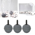 2 PCS Wooden Aquarium Air Stones - Natural Wood Bubbler Stones For Fish Tanks, Ponds & Hydroponics