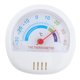 thumbnail image 1 of Termómetro para refrigerador y congelador, medición de temperatura con puntero para interiores y exteriores (blanco), 1 of 8