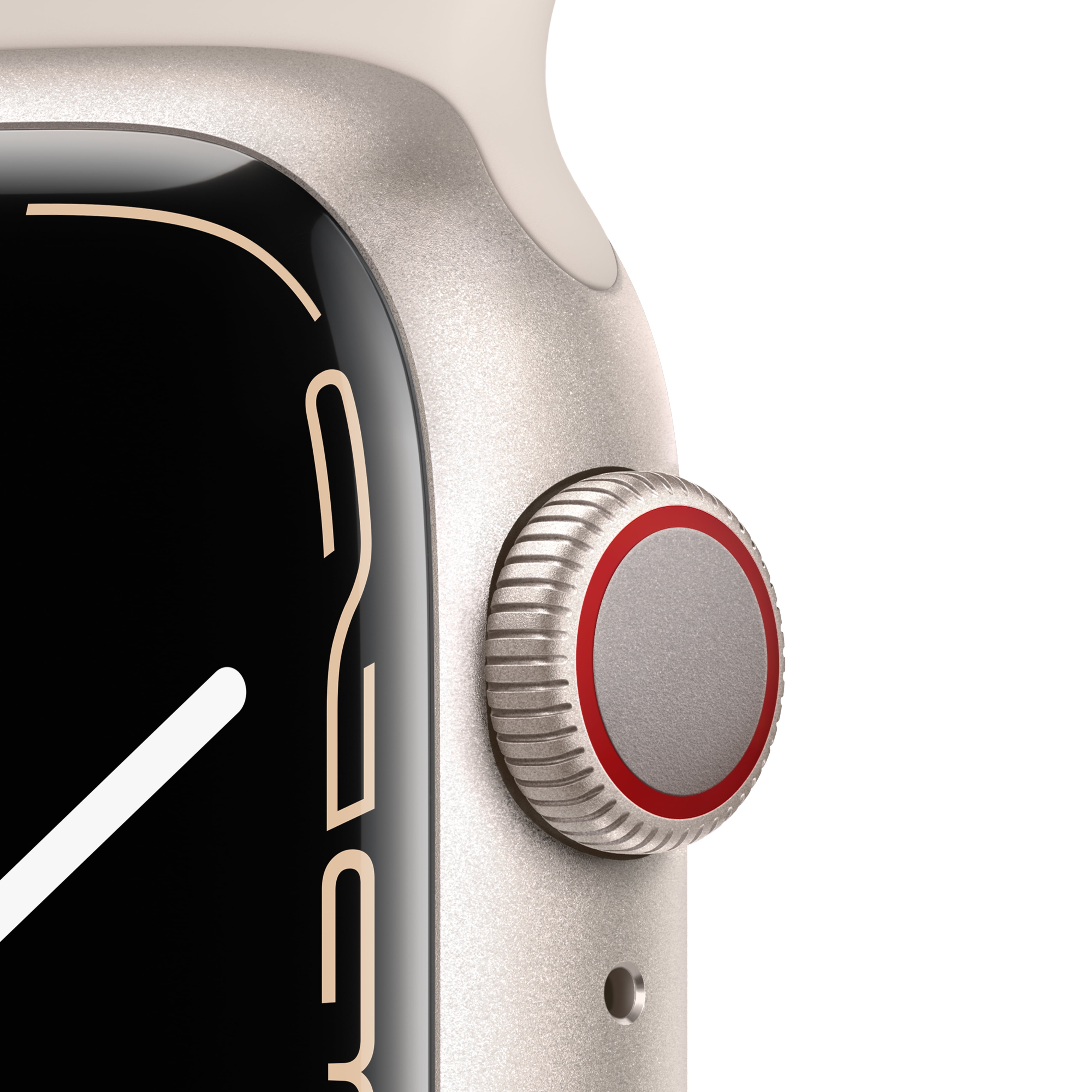 Apple Watch Series 7 GPS + Cellular, 41mm Midnight Aluminum Case 