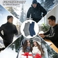 thumbnail image 2 of KOITHOT 2 Pairs Wool Socks Mens, Thick Warm Winter Socks, Soft Hiking Casual Work Socks for Men, 2 of 6