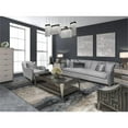 thumbnail image 7 of Michael Amini Roxbury Park Wood & Glass Cocktail Table in Slate Ash, 7 of 7