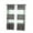 Gray, variant on HDWUEN Striped Curtain Half-Blackout, Bedroom Living Room Curtains Drapes, 39.37" X 106.29"