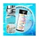 thumbnail image 3 of Paquete de 100 tiras reactivas para medir la calidad del agua, 16 parámetros, comprobador de la calidad del agua de piscinas y del hogar, kit de prueba de agua potable segura, 3 of 5
