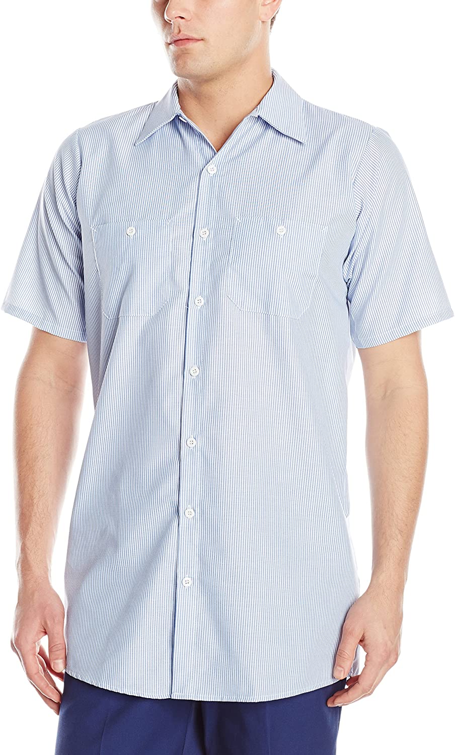 Industrial Stripe Work Shirt 