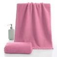 thumbnail image 4 of Velvet Face Towel Set - Ultra Soft & Absorbent 30x60cm (12x24in) for Gentle Cleansing - 12 Colors (Beige/Purple/Gray) - Makeup Remover & Spa Towel paste color, 4 of 4