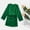 Green, variant on Gift TIMIFIS Pinks Silk Robes for Women Plus Size Bride Bridesmaid Party Satin Bathrobe V Neck Sleepwear Loungewear Dressing Gowns with 3/4 Sleeve - Spring/Summer