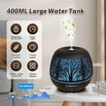 thumbnail image 5 of Roonbo Cool Mist & Waterless Auto-Off 400ml Essential Oil Diffuser with Remote Control, 5 of 7