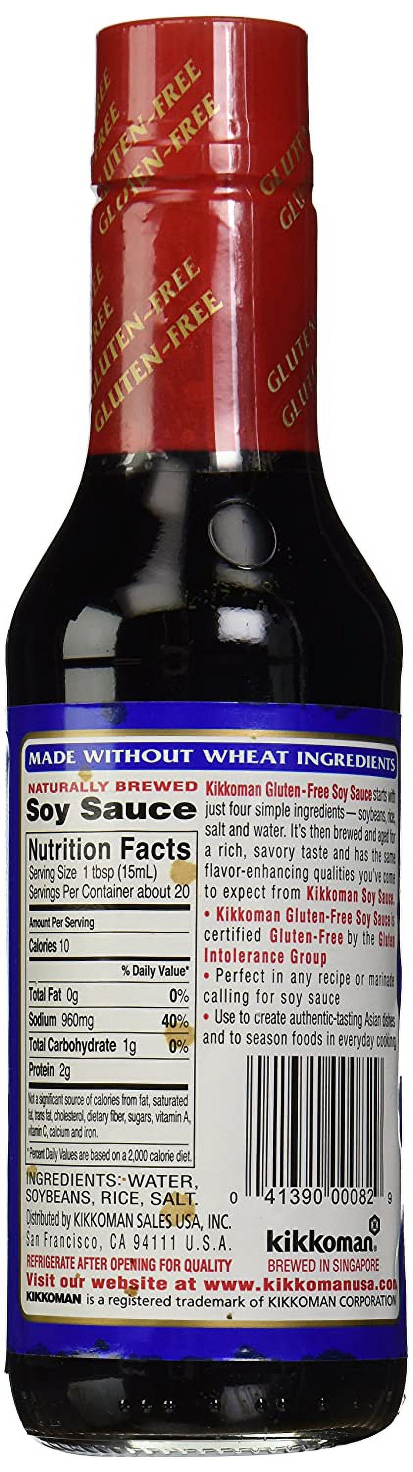 Kikkoman Gluten-Free Soy Sauce, 10 oz - image 3 of 6