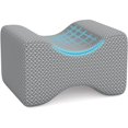 thumbnail image 1 of Almohada viscoelástica BlissTrends para personas que duermen de lado, color gris, 1 of 7
