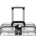 thumbnail image 5 of Cauagu Futuristic Moonlit Cityscape Pattern Luggage Tags,Leather Luggage Tags Personalized Luggage Tag Travel Tags Privacy Cover ID Label for Travel Bag Suitcase-4 PCS, 5 of 5
