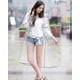 thumbnail image 2 of Impermeable transparente YUANXCMXG PARA mujeres Chaquetas de lluvia impermeables, 2 of 5