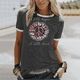 thumbnail image 1 of Camiseta de manga corta con estampado de patrón único para mujer, de verano, de alta definición, con dibujos animados, cuello redondo, tela dulce, otro tipo, 1 of 4