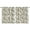 Flower Decorations Leaves, variant on Textured Floral Curtains 42x54 Inch 2 Panels, Rod Pocket Blackout Drapes for Bedroom and Guest Room