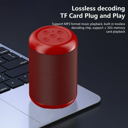 AZXY Bluetooth Speaker Portable Speaker Waterproof Wireless Speaker Waterproof Smart Outdoor Speakers with Subwoofer for Home Outside