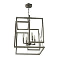 thumbnail image 4 of Yosemite Home Decor Alpha 9-Light Chandelier in Distressed Antique Brass Finish - 20.62 x 36 x 20.62, 4 of 5