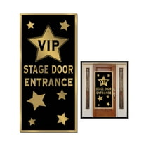 Beistle Vip Stage Door Entrance Door Cover 30" X 5' - 12 Pack (1 Per Package)