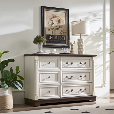 47.24'' W 6 - Drawer Dresser