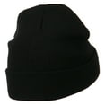 thumbnail image 4 of Film Crew Embroidered Long Beanie - Black OSFM, 4 of 5