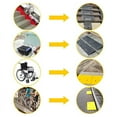 thumbnail image 3 of HeroNeo Curb Ramp Portable Lightweight Heavy Duty Plastic Threshold Ramp Wheelchair Ramp, 3 of 10