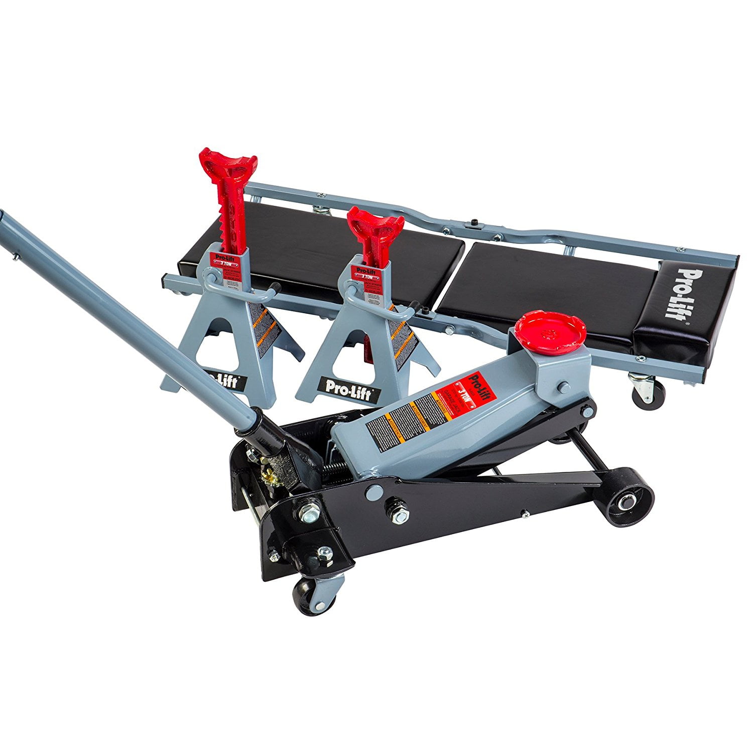 Details about   3 Ton Steel Heavy Duty Floor Jack with Rapid Pump Garage Shop Home Lifting Jack 