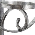 thumbnail image 4 of Kate and Laurel Doria Metal Wall Candle Holder Sconce, Silver, 4 of 6