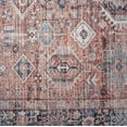 thumbnail image 3 of Everwash™ Callaghan Eve Southwestern Medallion Machine Washable Area Rug, Brick Red, 3'11"x5'6", 3 of 11