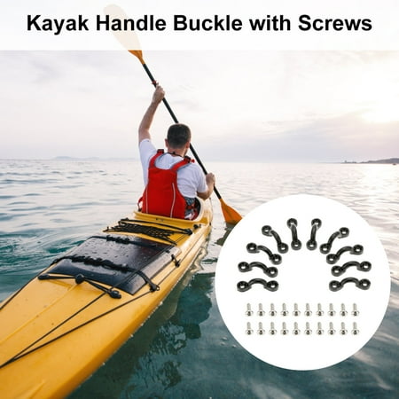 kayaks eye kayak pad deck canoes loops rigging screws accessory bungee nylon tie boats kit down