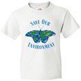 thumbnail image 3 of Inktastic Save Our Environment Earth Butterfly Youth T-Shirt, 3 of 5