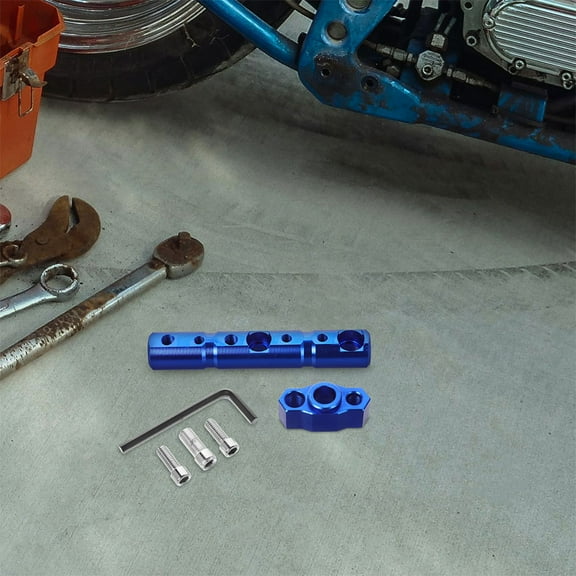 LIFKOME 2 Sets Motorcycle Light Extension Bracket Handlebar Balance Bar Motorcycle Multi-Function Bracket Motorcycle Handlebar Extension