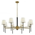 thumbnail image 2 of Hinkley Lighting - Saunders - 40W 8 LED Large Chandelier In Mid-Century Modern, 2 of 6