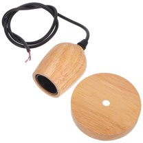 DINHEAROM Pendant Lights Fixture Multi Wood 1Pack 37.4X3.9X3.9In