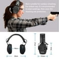 thumbnail image 6 of ZOHAN EM054 Electronic Shooting Ear Protection Noise Reduction Earmuff, 6 of 8