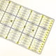 thumbnail image 3 of Ruler de costura Patchwork cosido plantilla plantilla manual costura pintura ropa herramienta de medición escuela escuela 3x15cm amarillo Inevent HA012297-01, 3 of 7