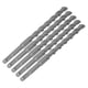 thumbnail image 4 of Brocas de impacto de 5 uds con punta de carburo, broca de martillo rotativo, brocas en espiral de 2 flautas para hormigón de ladrillo, 210mm, 14mm/0,55 pulgadas, 4 of 14